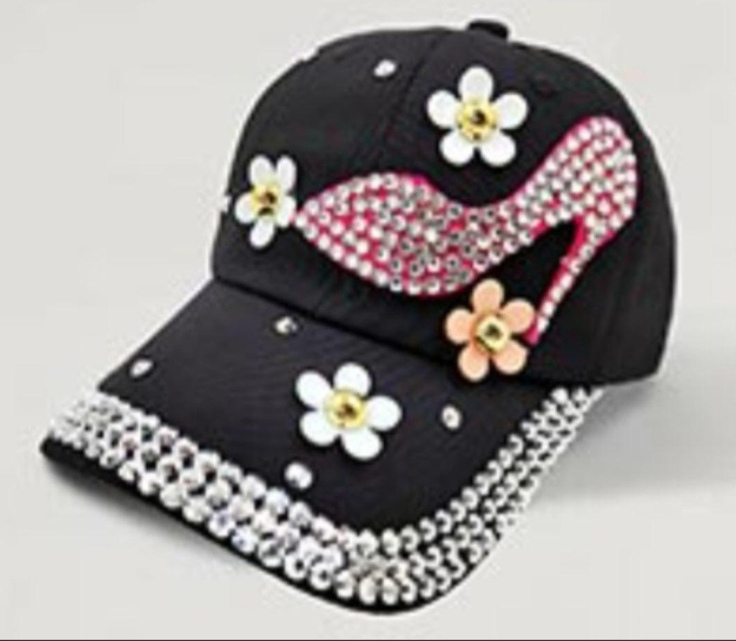 Bling Heel Diva Cap