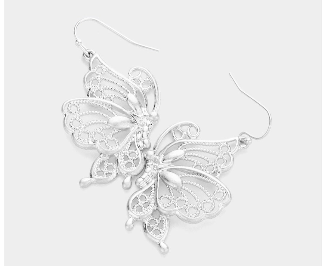 Butterfly Dangle Earrings