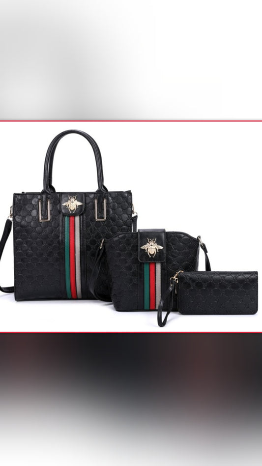 3 Piece Black Boss Girl Set